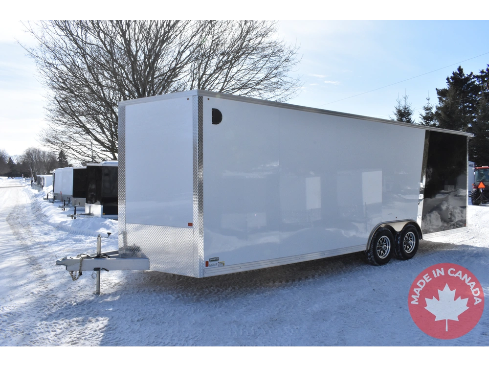 2026 Enbeck Aluminum Enclosed 8.5' X 24' Tandem Axle Car Hauler alt