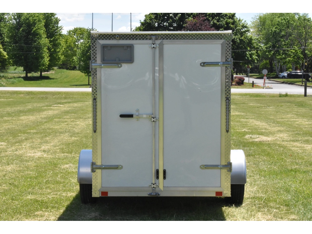 2026 Rhino Galvanized Enclosed 6' X 10' Sa Dd alt