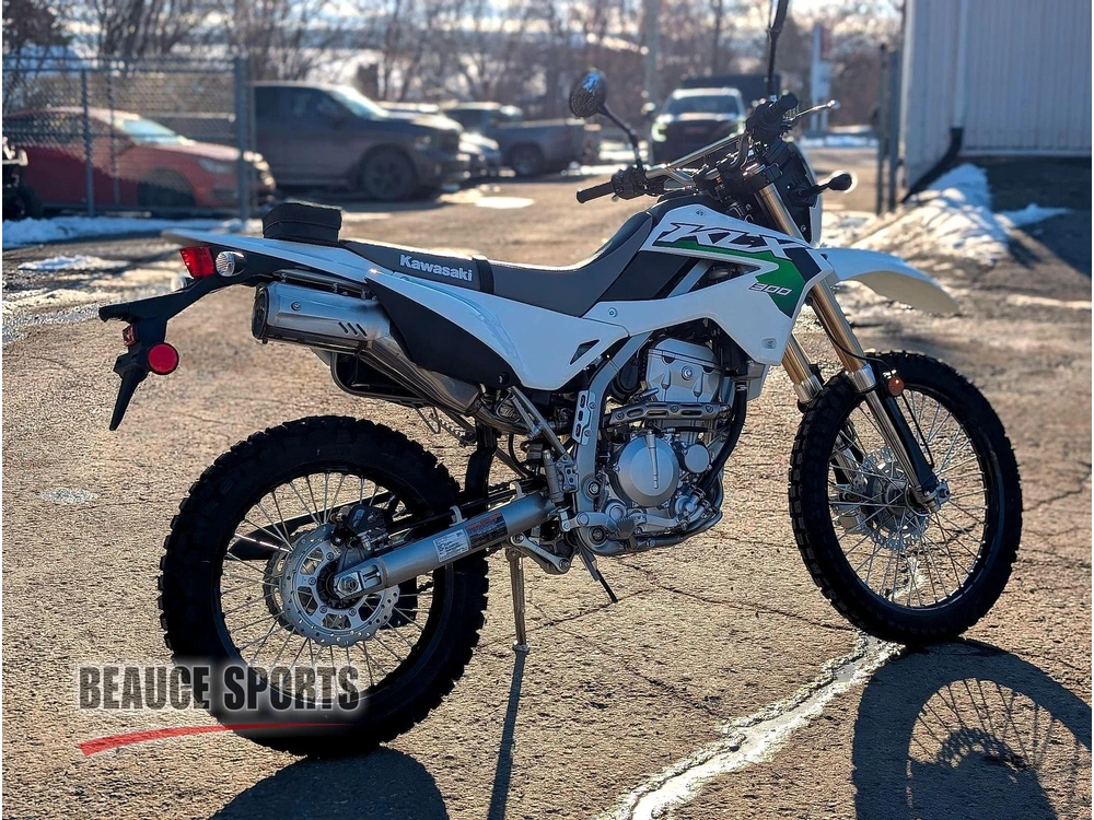 Kawasaki Klx300 Semi Blanc | ⚡ Équivalent Dr-z400s & Honda Xr300 ⚡ | 2026 alt