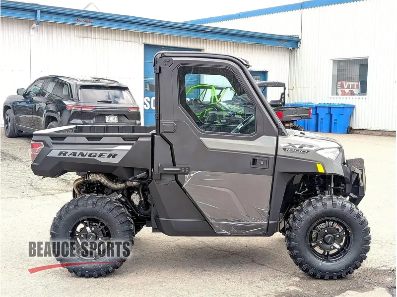 Polaris RANGER XP 1000 CAB - AVALANCHE GRAY 🎯 UTV Cabine 1000cc Travail 4 Saisons Chauffé Prix Abordable Defender Ranger Qualité 🟢 2027
