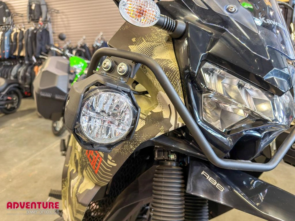 2026 Kawasaki Klr650 Adventure Cypher Camo Beige alt