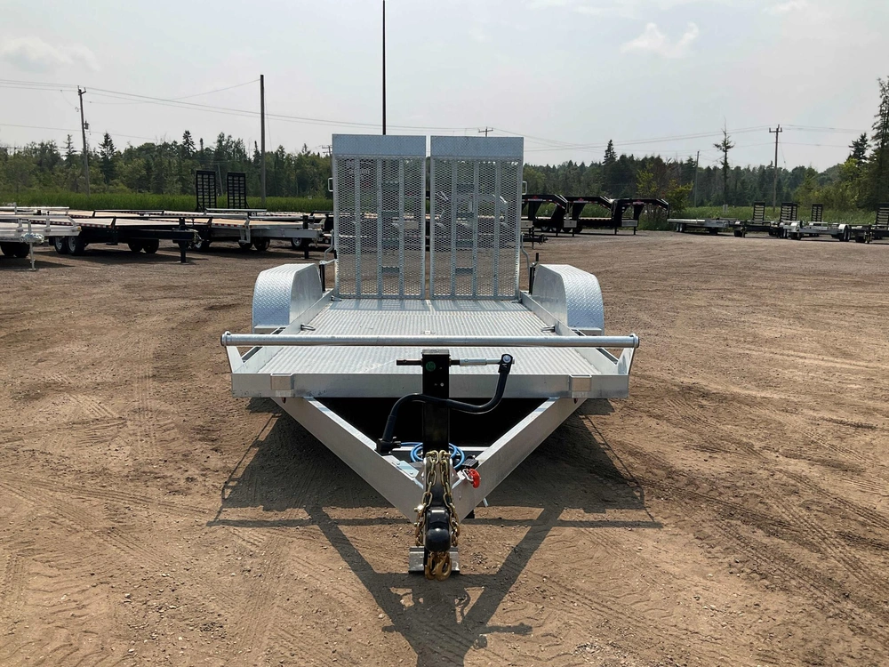 2027 Canada Trailers 80x14 7 Ton Galvanized Scissor Lift Trailer alt