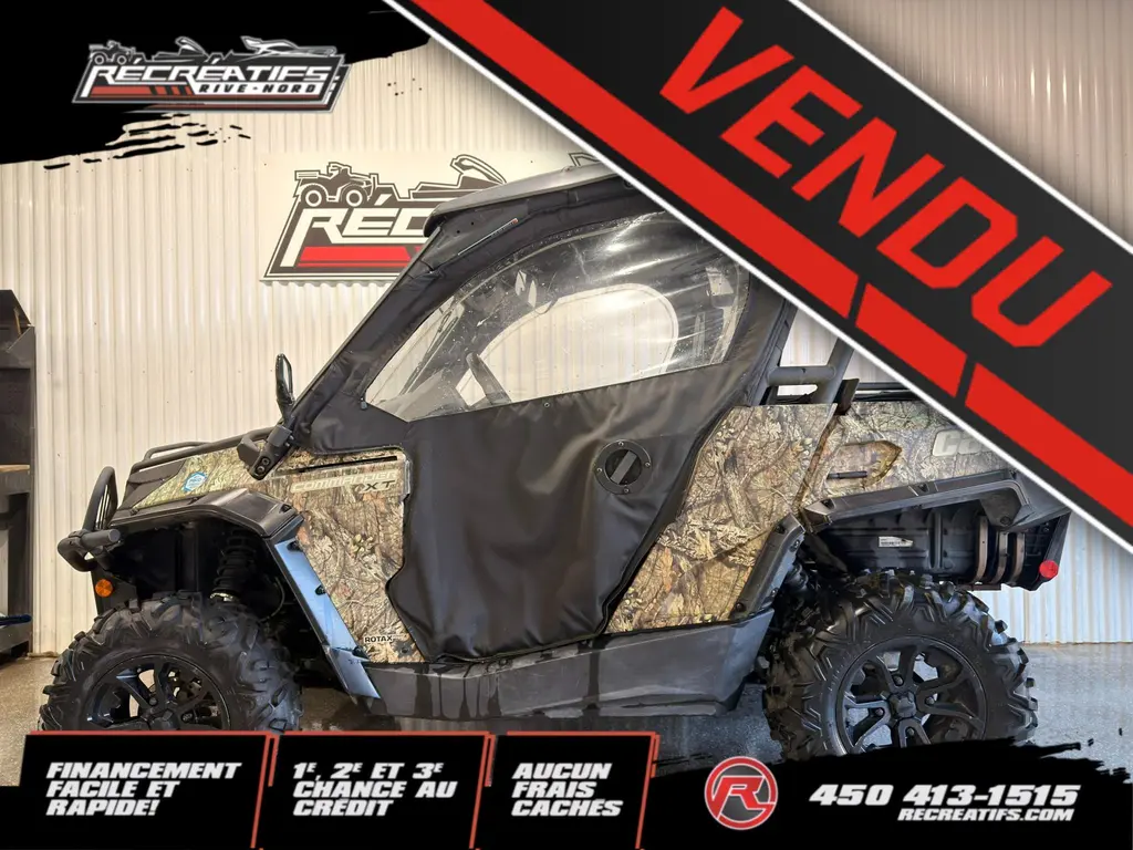 2016 Can-Am COMMANDER 800R XT DPS