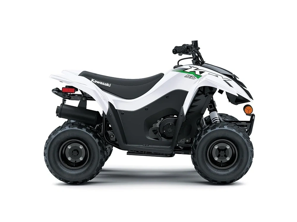 2026 Kawasaki Kfx50 Bright White alt