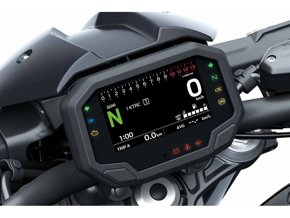 2026 Kawasaki Z650s Ebony / Metallic Carbon Gray alt