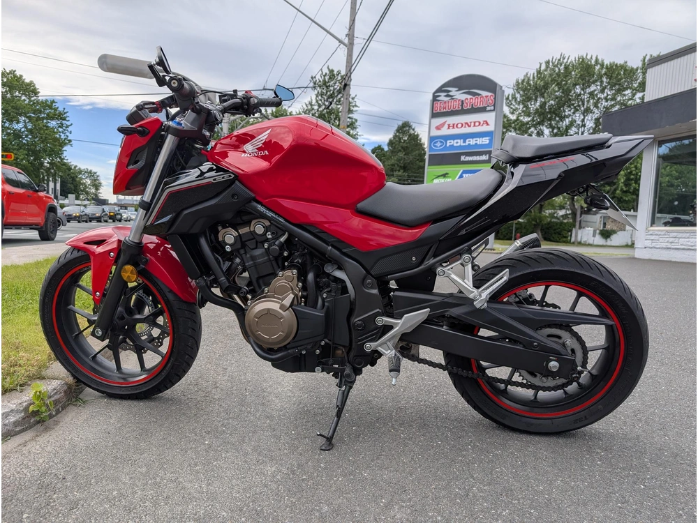 2017 Honda Cb500 Abs Cb 500 Naked Rue alt