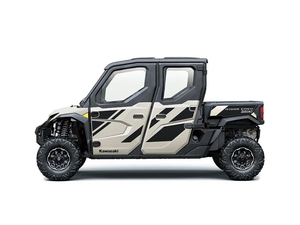 2026 Kawasaki Ridge Crew Hvac Metallic Matte Whitish Beige alt
