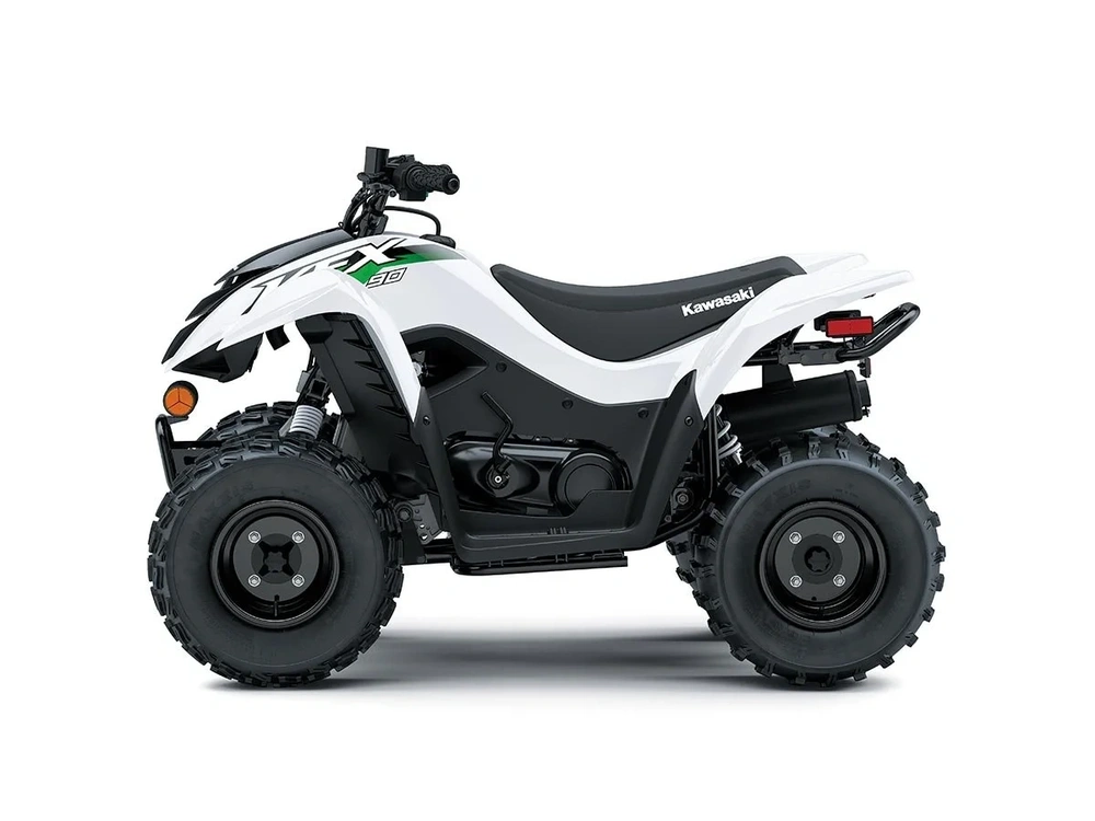 2026 Kawasaki Kfx90 Bright White alt