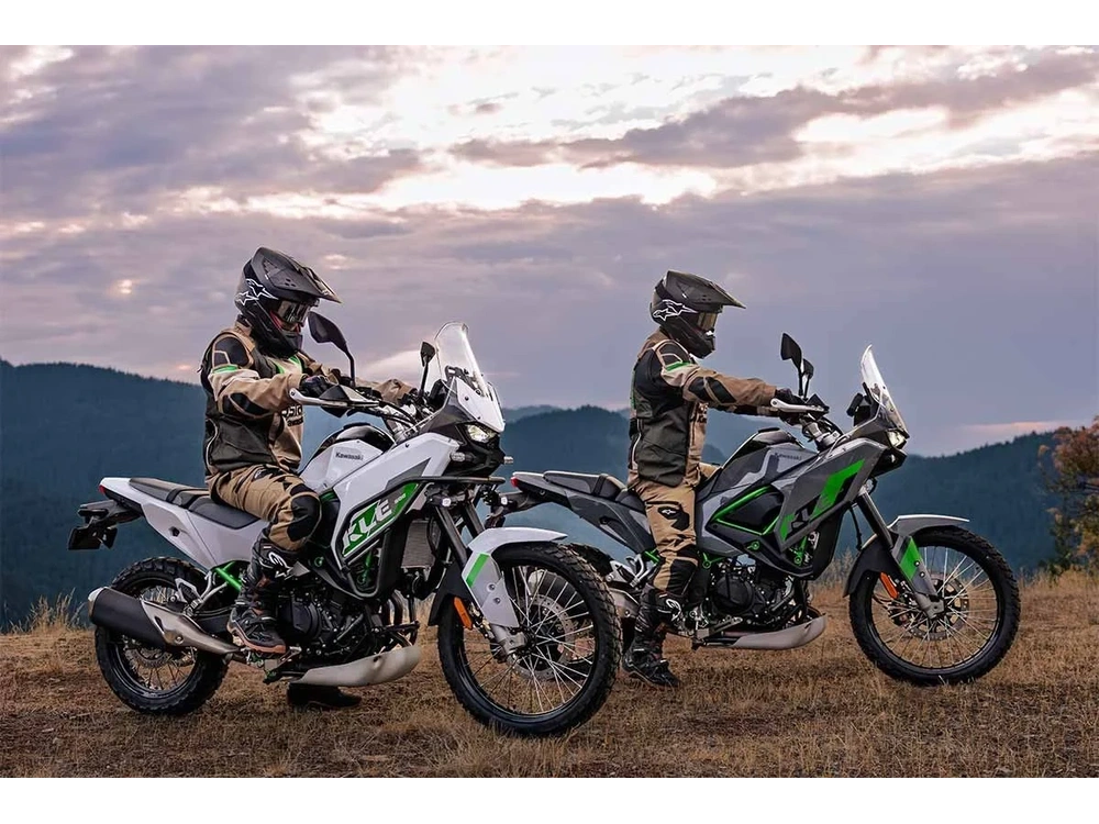 2026 Kawasaki Kle500 Se Pearl Storm Gray alt