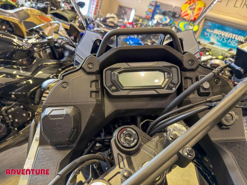 2026 Kawasaki Klr650 Adventure Cypher Camo Beige alt