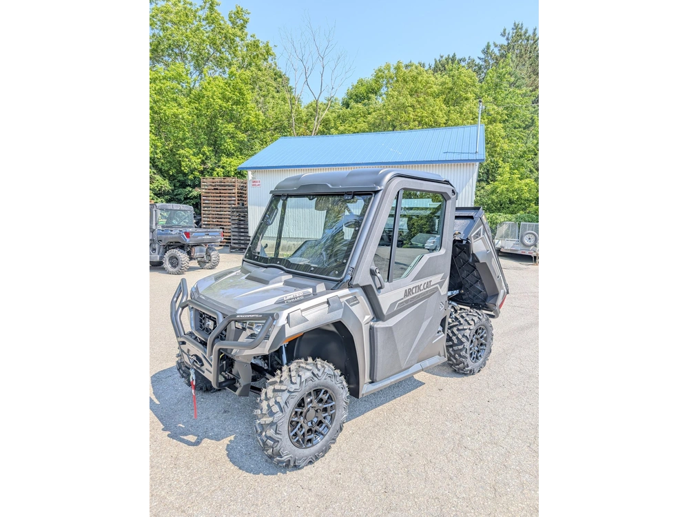 Arctic Cat Prowler 800 Limited Tungsten 🎯 Utv Cabine Chauffé Garmin Winch Pare Brise Ouvrant Defender Ranger Full Équip 🟢 2026 alt