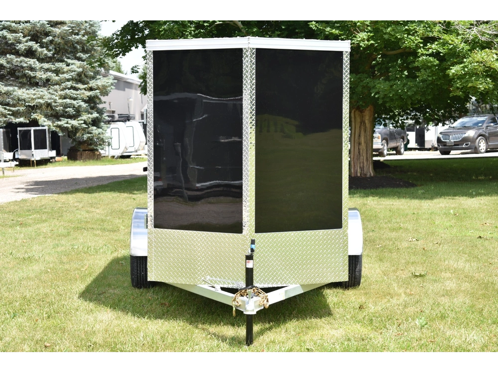 2026 Rhino Galvanized Enclosed 5' X 10' Sa Dd alt