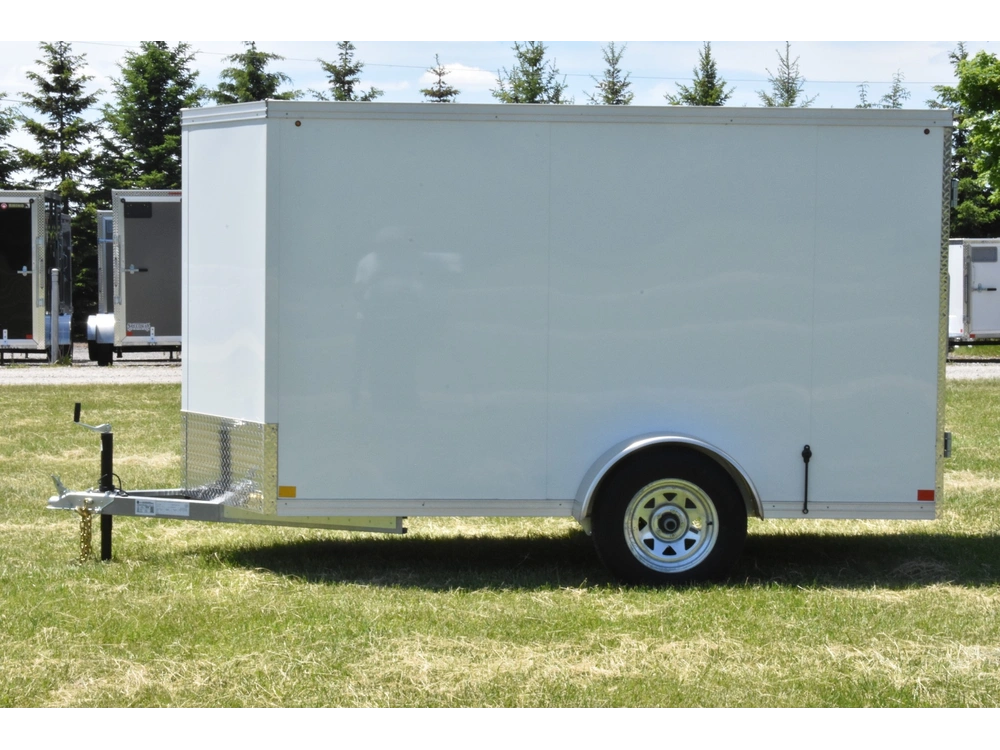 2026 Rhino Galvanized Enclosed 6' X 10' Sa Dd alt