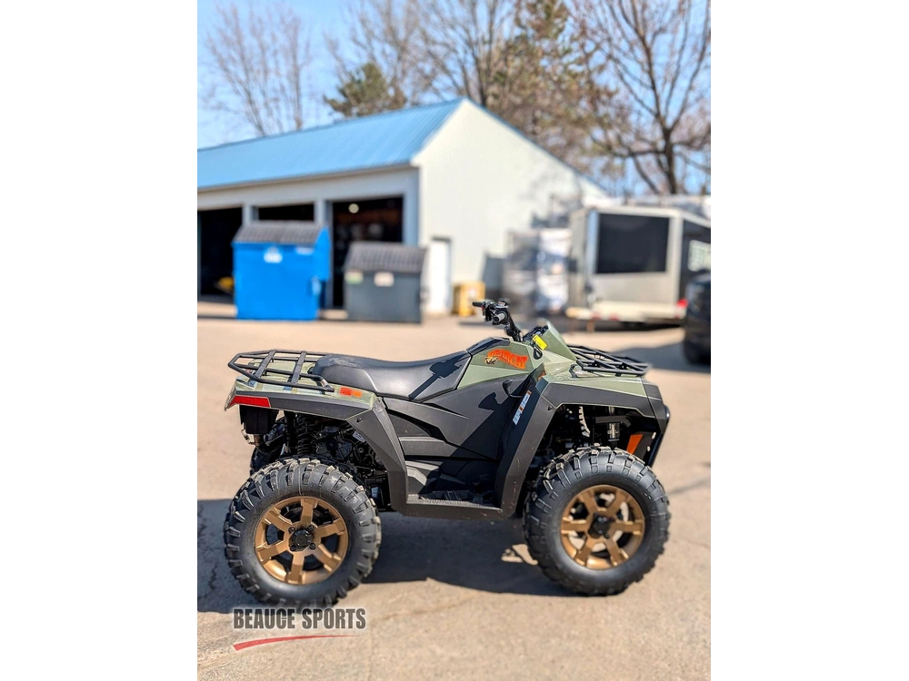 2026 Arctic Cat Bearcat 600 🎯 Vtt Travail Robuste Chasse Forêt 4x4 Traction Ferme Polyvalent Fiable 🟢 alt