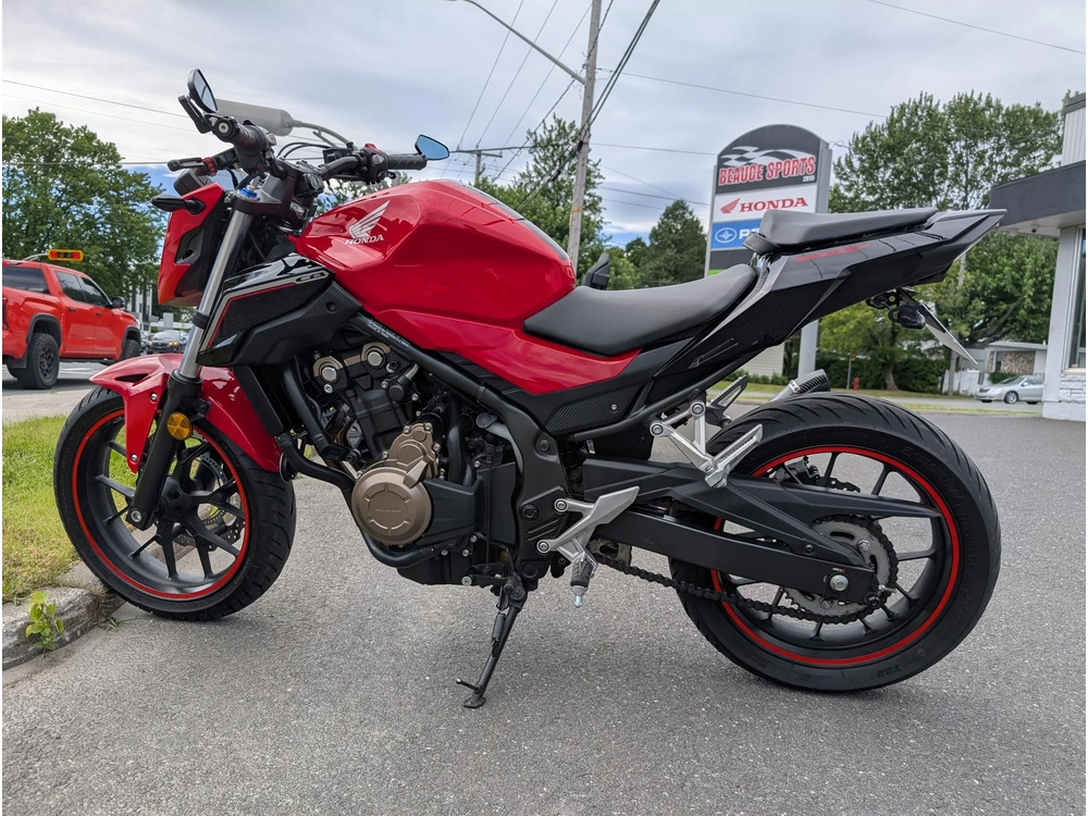 2017 Honda Cb500 Abs Cb 500 Naked Rue alt