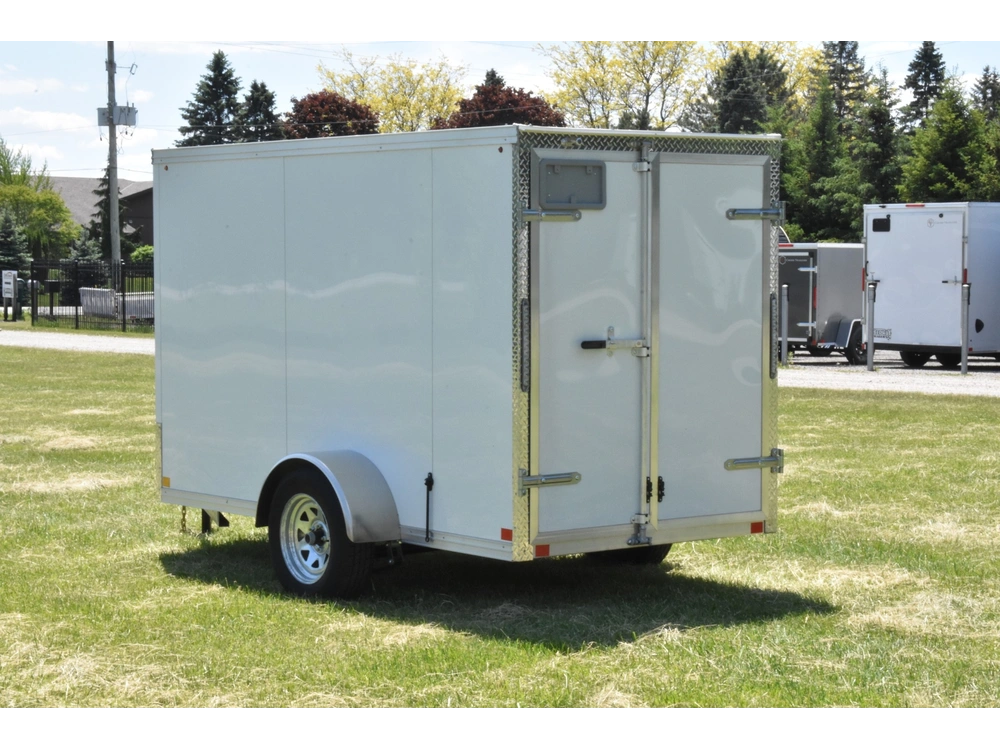 2026 Rhino Galvanized Enclosed 6' X 10' Sa Dd alt