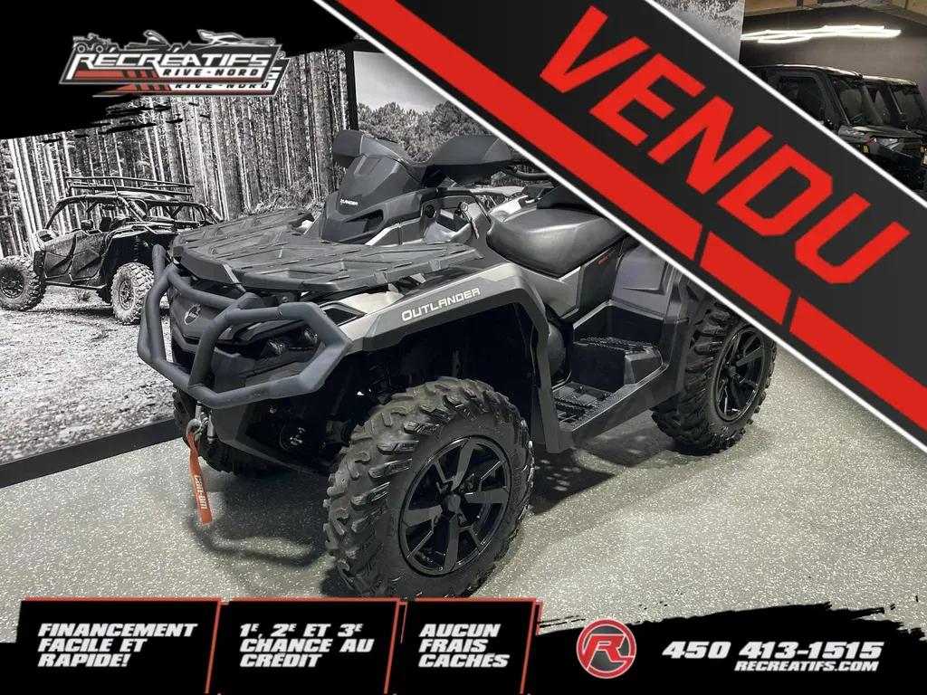 2024 Can-Am OUTLANDER MAX 850 XT **VRAI 2 PLACES!!**
