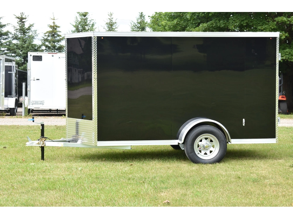 2026 Rhino Galvanized Enclosed 5' X 10' Sa Dd alt