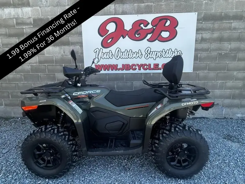 2026 Cfmoto Cforce 400 Touring Green alt