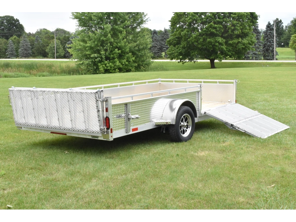 2026 Enbeck Side Loader Aluminum Utility 7' X 14' Sa alt