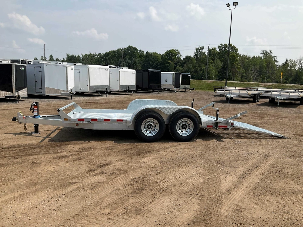 2027 Canada Trailers 80x14 7 Ton Galvanized Scissor Lift Trailer alt