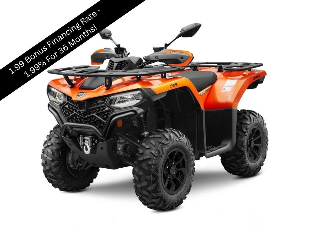 2025 Cfmoto Cforce 400 Orange Lave Orange Edition alt