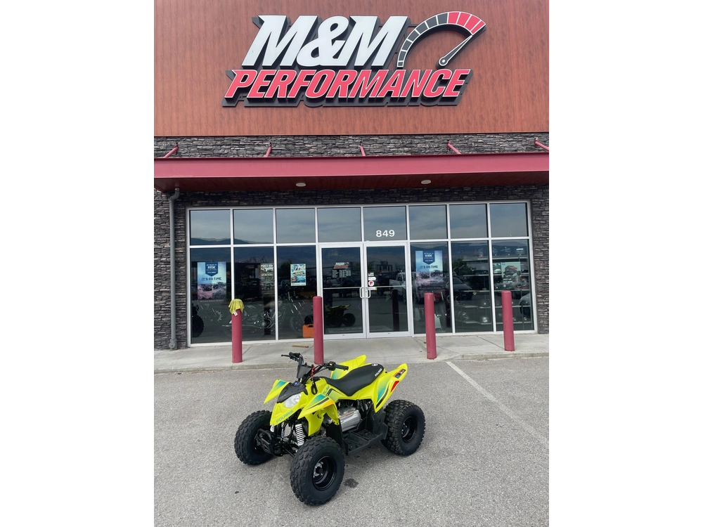 2026 Polaris Outlaw 110 - Lime Squeeze alt