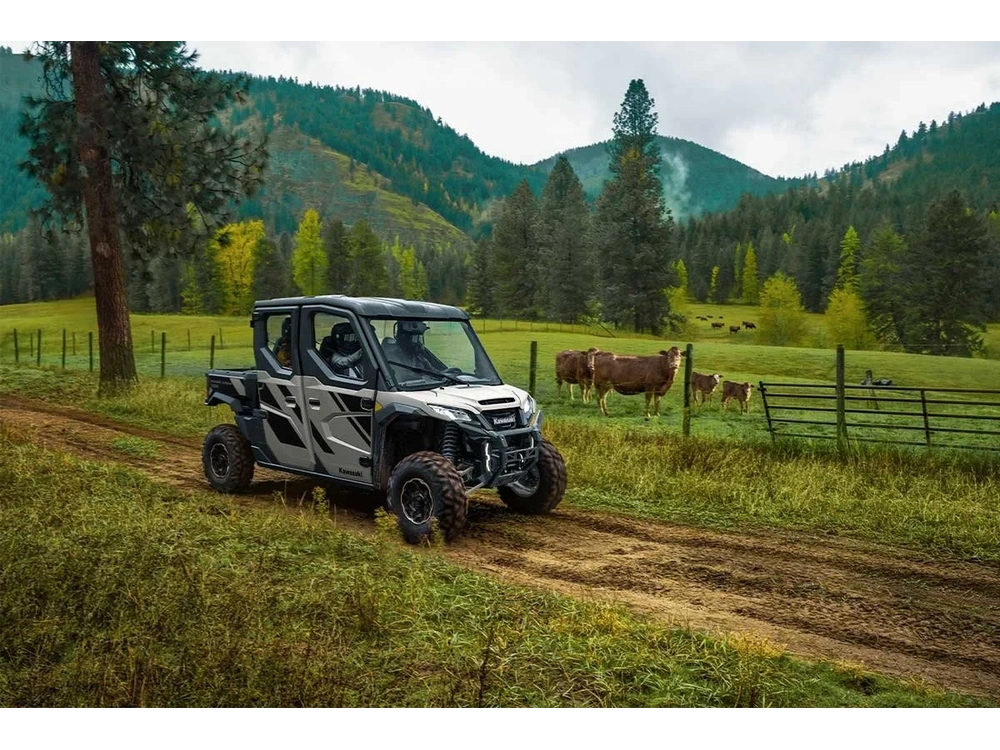 2026 Kawasaki Ridge Crew Hvac Camouflage True Timber Strata alt