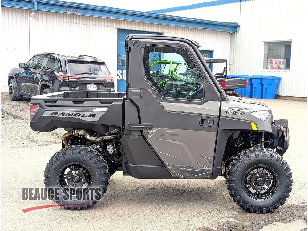 Polaris Ranger Xp 1000 Cab - Avalanche Gray 🎯 Utv Cabine 1000cc Travail 4 Saisons Chauffé Prix Abordable Defender Ranger Qualité 🟢 2027 alt