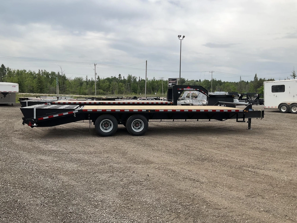 2027 Canada Trailers 8.5x25 12 Ton Deckover Equipment Trailer alt