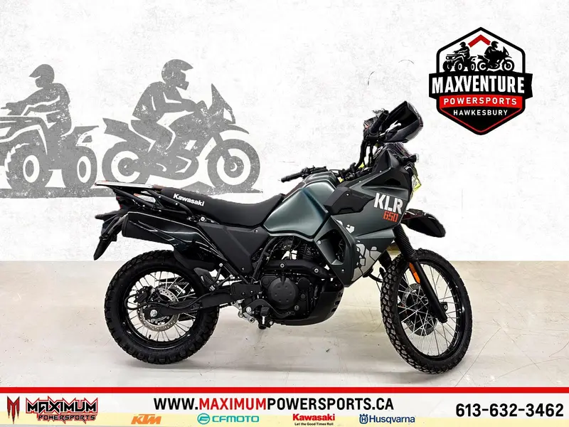 2025 Kawasaki KLR650 thumbnail 3