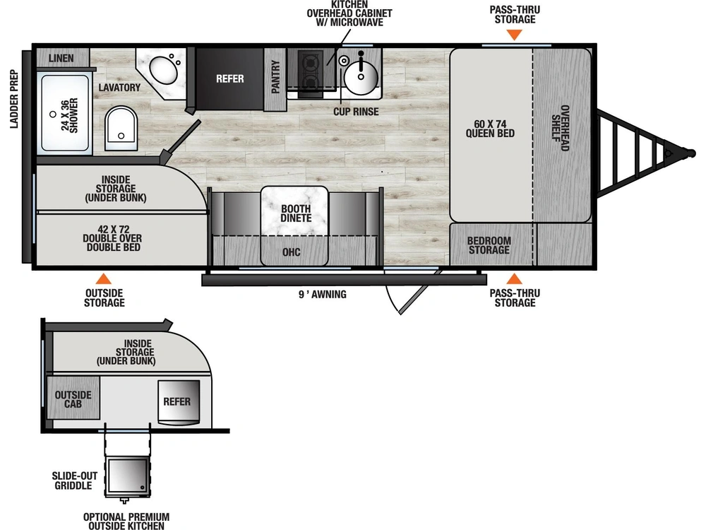 2026 Forest River Viking 18bh alt