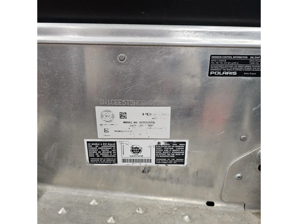 2022 Polaris 550 Indy Adventure 144 Es alt