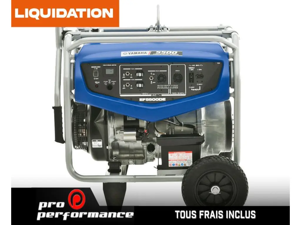 2023 Yamaha Génératrice - EF5500DE 