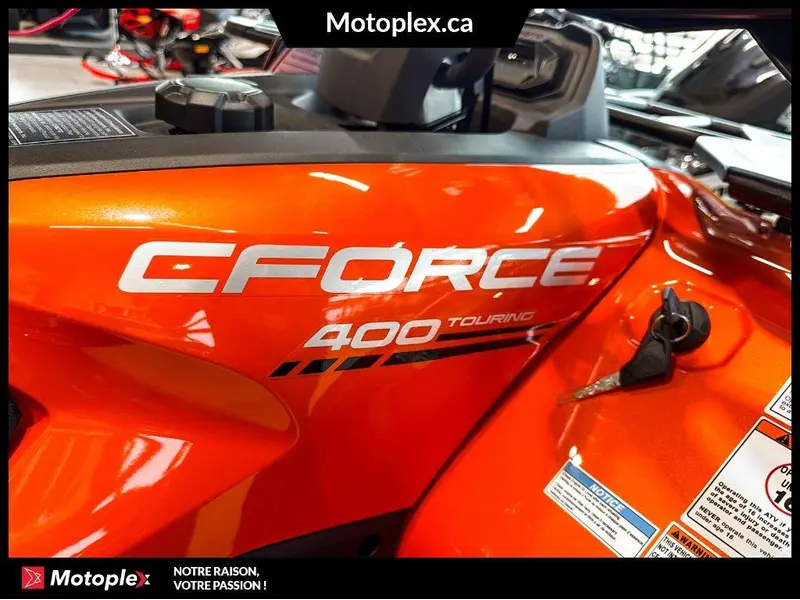 2026 CFMOTO CFORCE 400 TOURING ORANGE LAVE