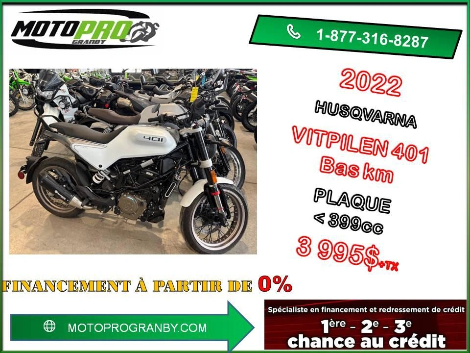 Husqvarna Vitpilen 401 Vitpilen401 Vitpilen 401 <399 Cc Svartpilen 2022 alt