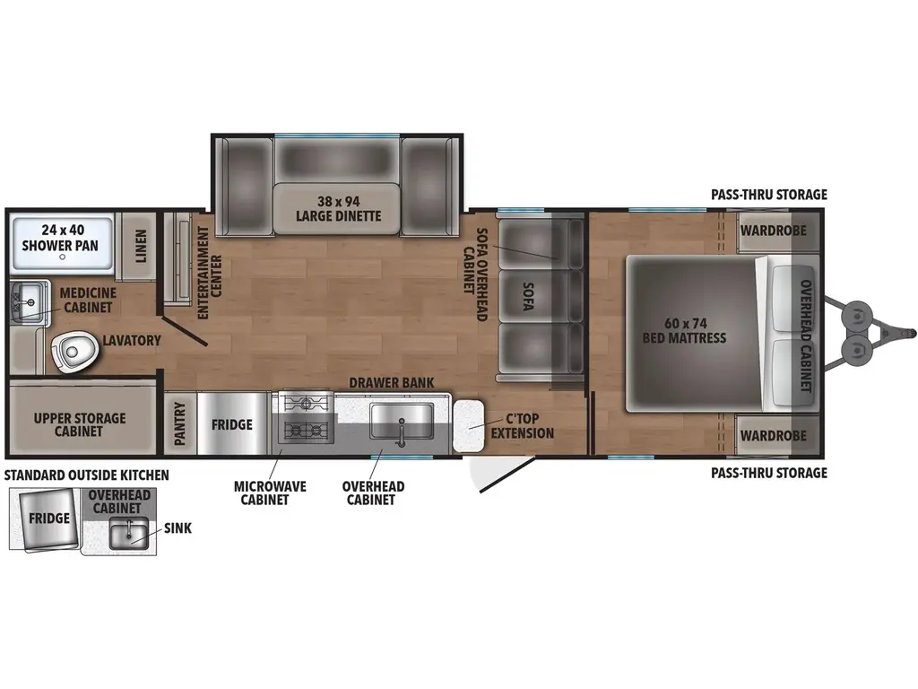 Coachmen Shasta 25RB  2026