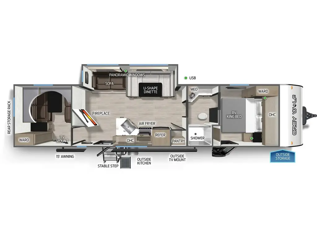 Forest River Grey Wolf 29NM  2026
