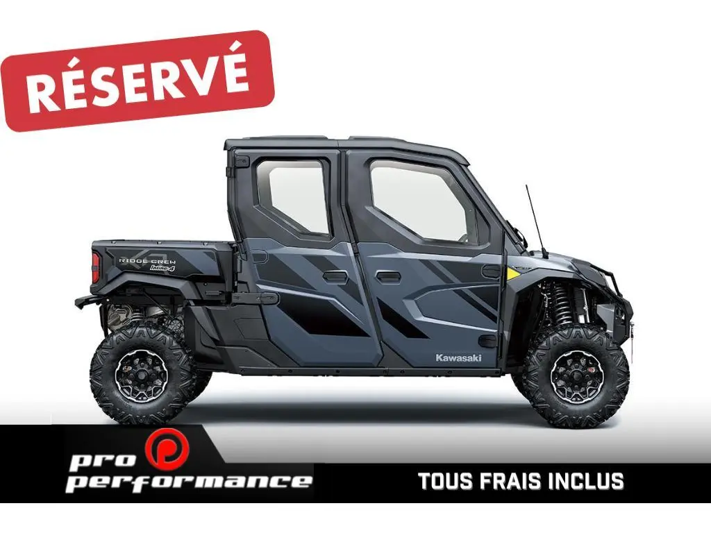 2025 Kawasaki RIDGE XR CREW LIMITED HVAC