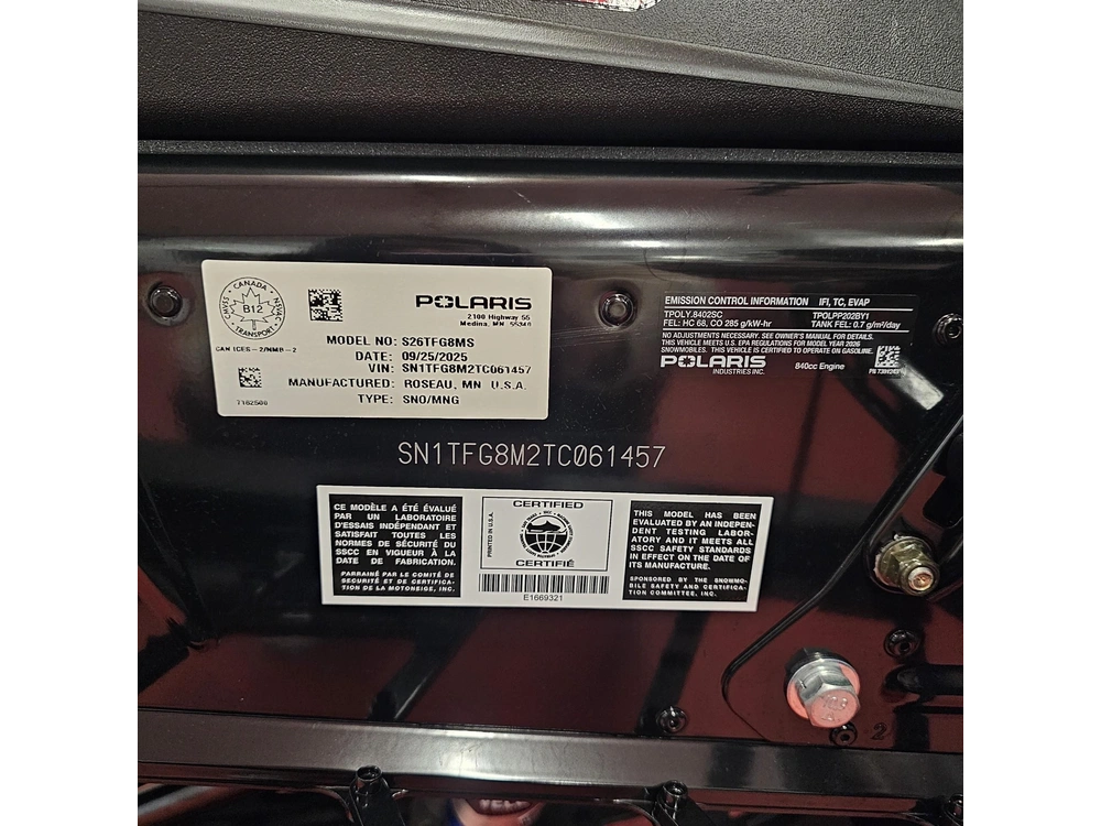 2026 Polaris Patriot Boost Rmk Khaos 155 alt