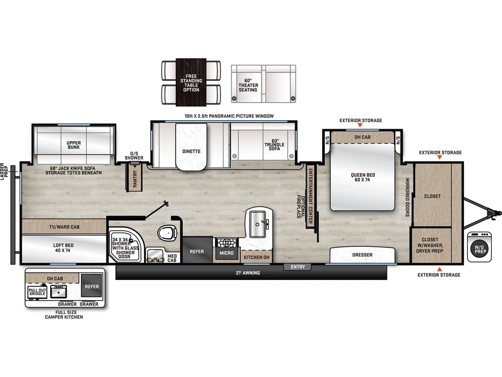 2026 Forest River Aurora 34bhts alt