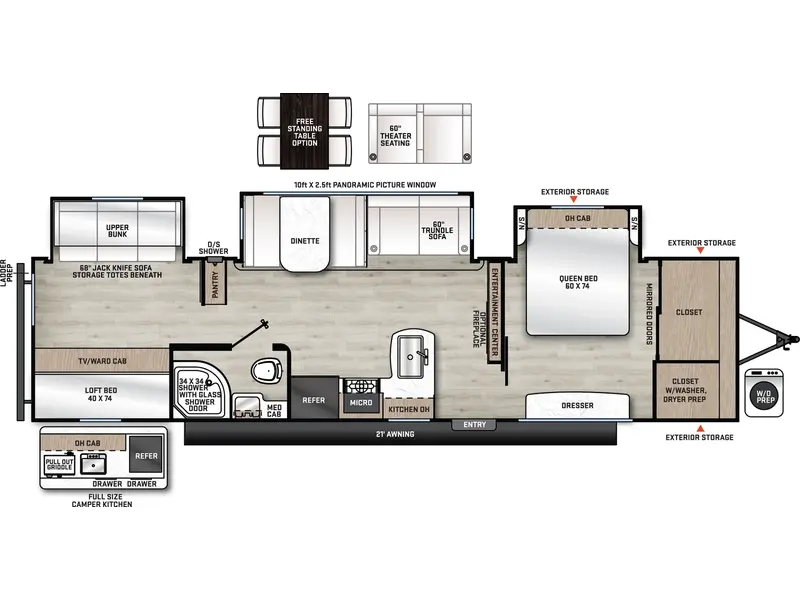 2026 Forest River 34BHTS