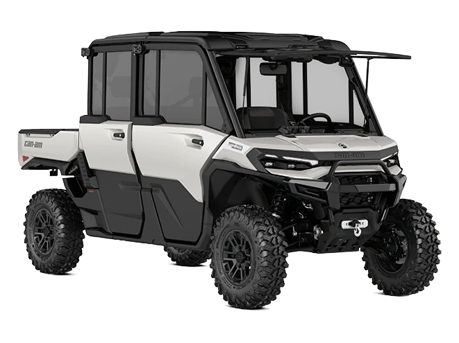 2026 Can-am Defender Max Ltd Cab White alt
