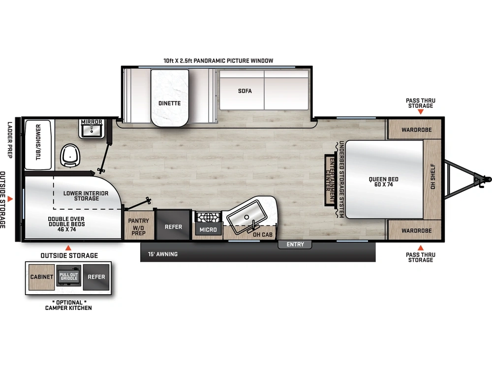 2026 Forest River Aurora 26bhs alt