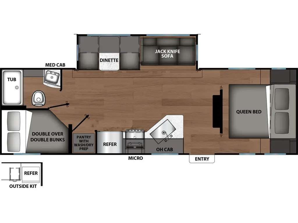 2026 Coachmen Shasta I-5 Edition 527BHS 
