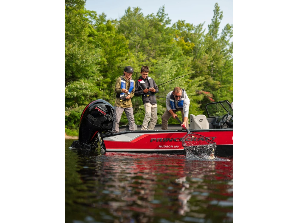 2026 Princecraft Hudson 190 Ws Noir Tft/ Mercury 150hp Proxs alt