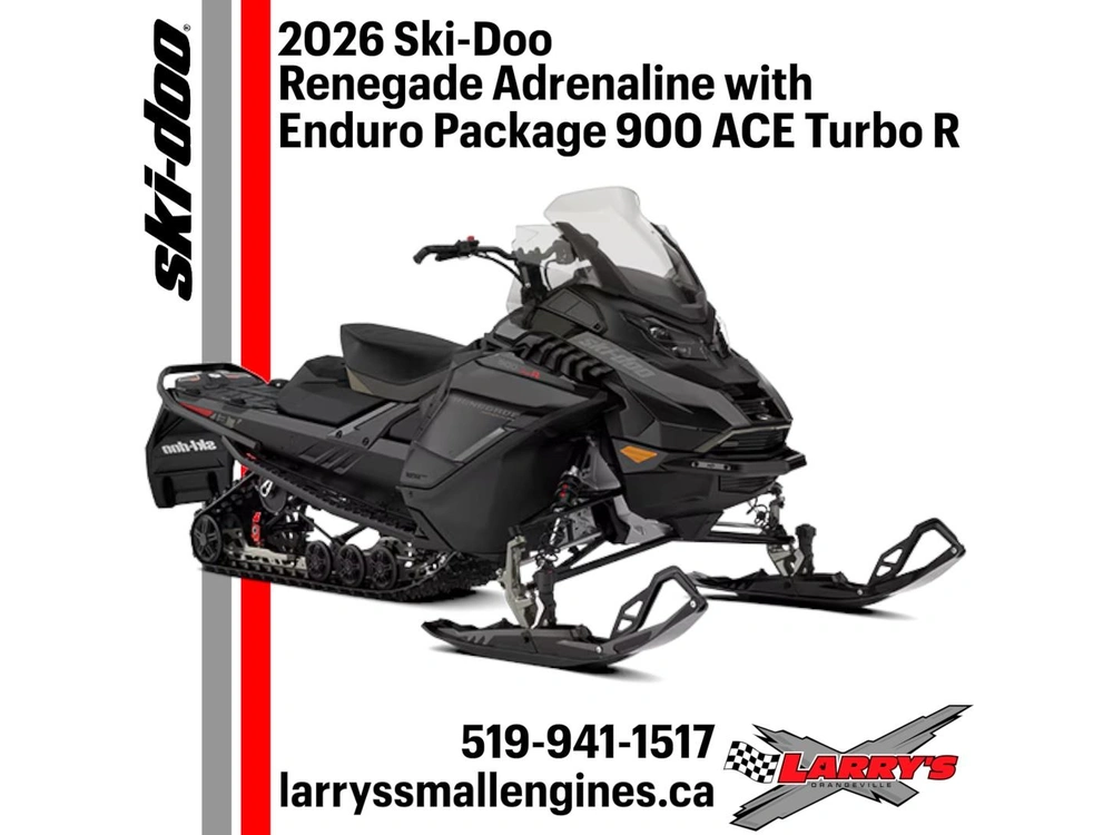 2026 Ski-doo Renegade Adrenaline With Enduro Package 900 Ace Turbo R Dpta alt