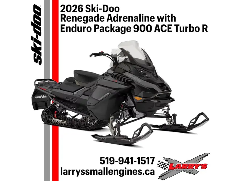 2026 Ski-Doo Renegade Adrenaline with Enduro Package 900 ACE Turbo R DPTA