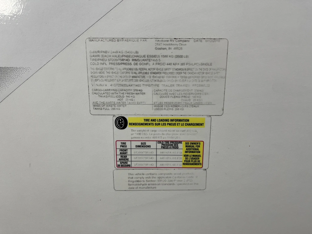 Keystone Rv Passport 239ml 2020 alt