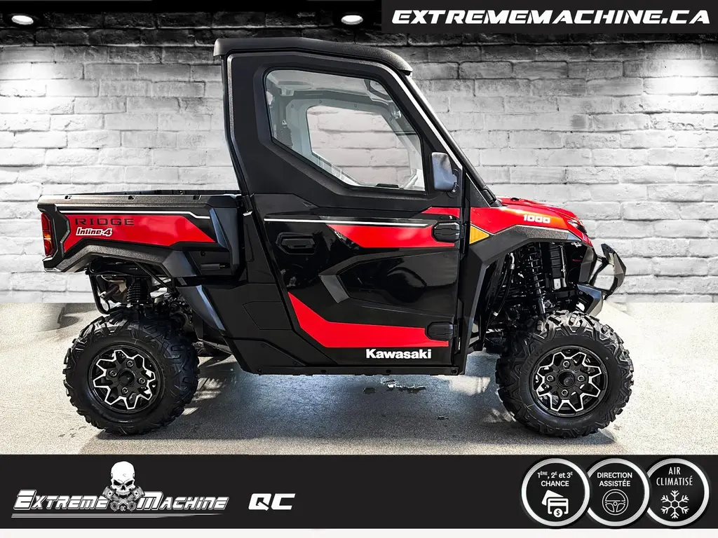 Kawasaki KAWASAKI RIDGE 1000 HVAC EPS 2024 - IMPECCABLE!!!